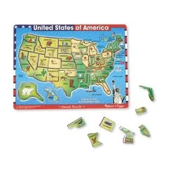 Melissa & Doug United States Of America Sound Puzzle - 40 Pieces