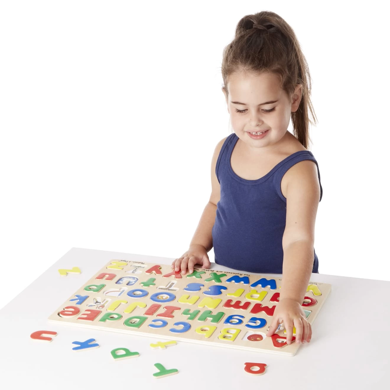 Melissa & Doug Upper & Lower Case Alphabet Puzzle - Image 2