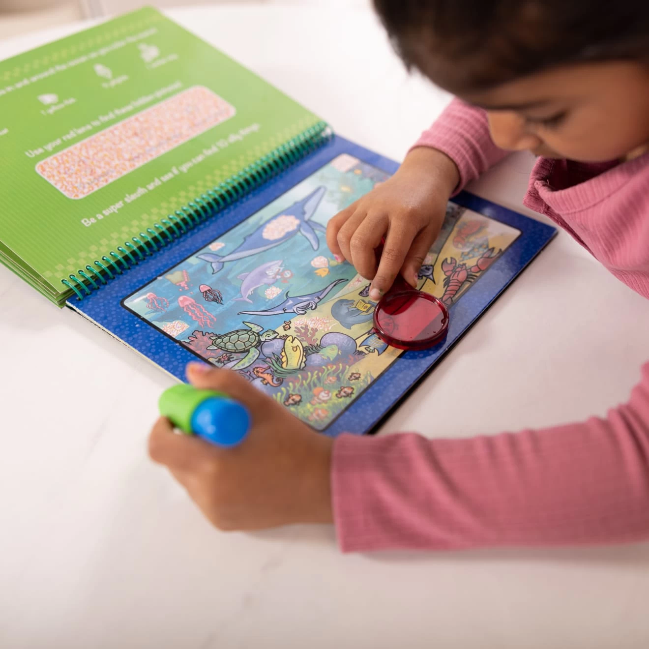 Melissa & Doug Water Wow! Animal Antics Deluxe Water-Reveal Pad - On The Go Travel Activity - Image 7