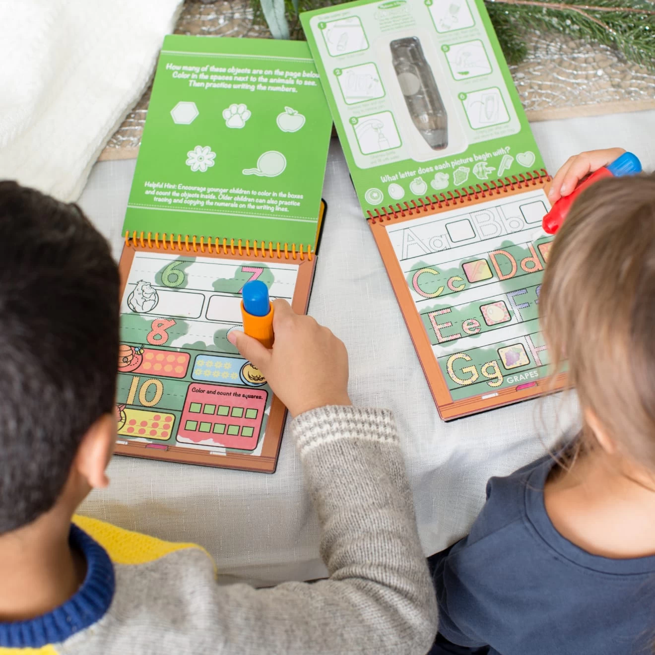 Melissa & Doug Water Wow Bundle - Animals, Alphabet & Numbers - Image 2