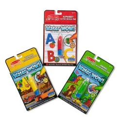 Melissa & Doug Water Wow! - Bundle - Vehicles, Animals And Alphabet