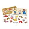 Melissa & Doug Bear Family Dress-Up Puzzle