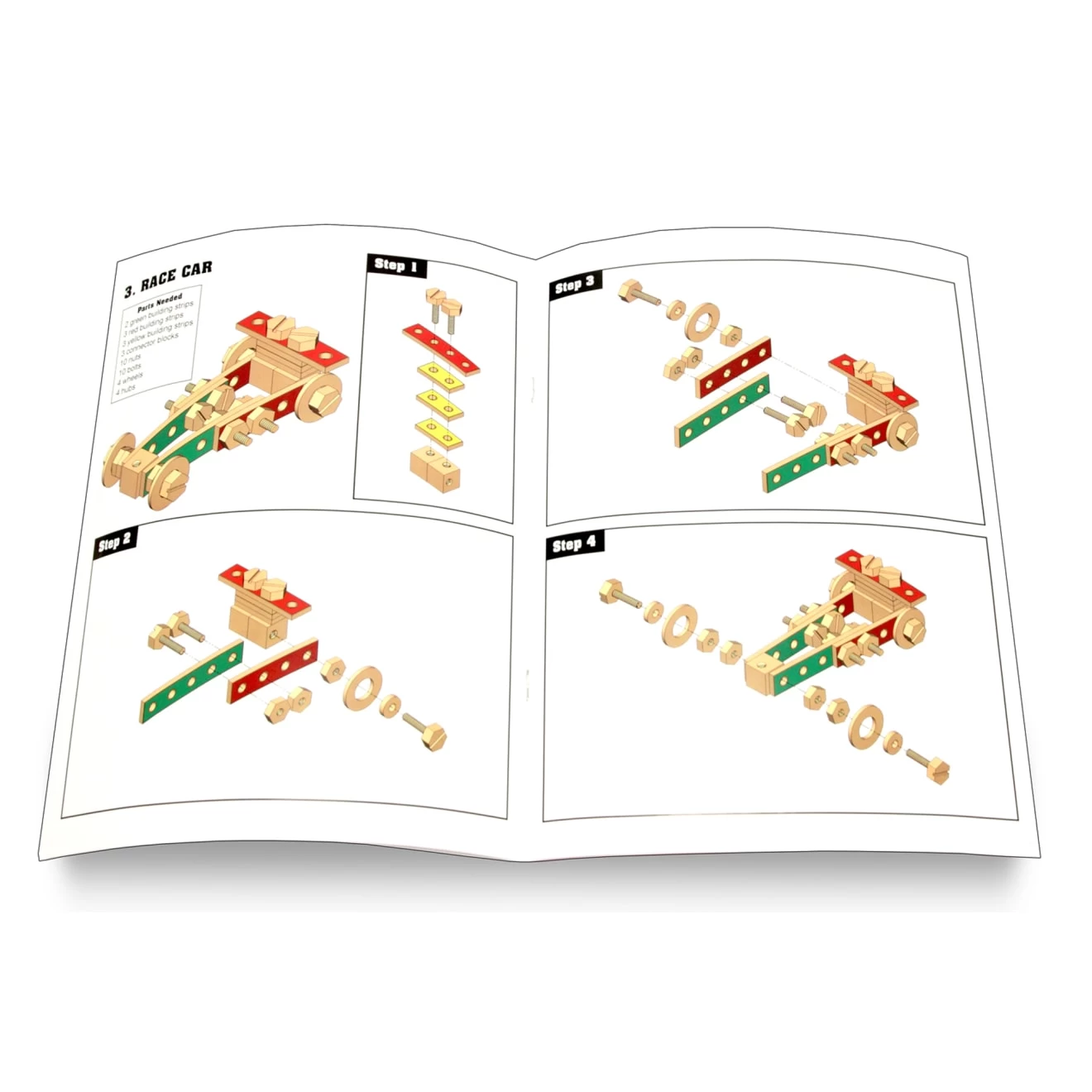 Melissa & Doug Wooden Project Solid Wood Workbench - Image 4