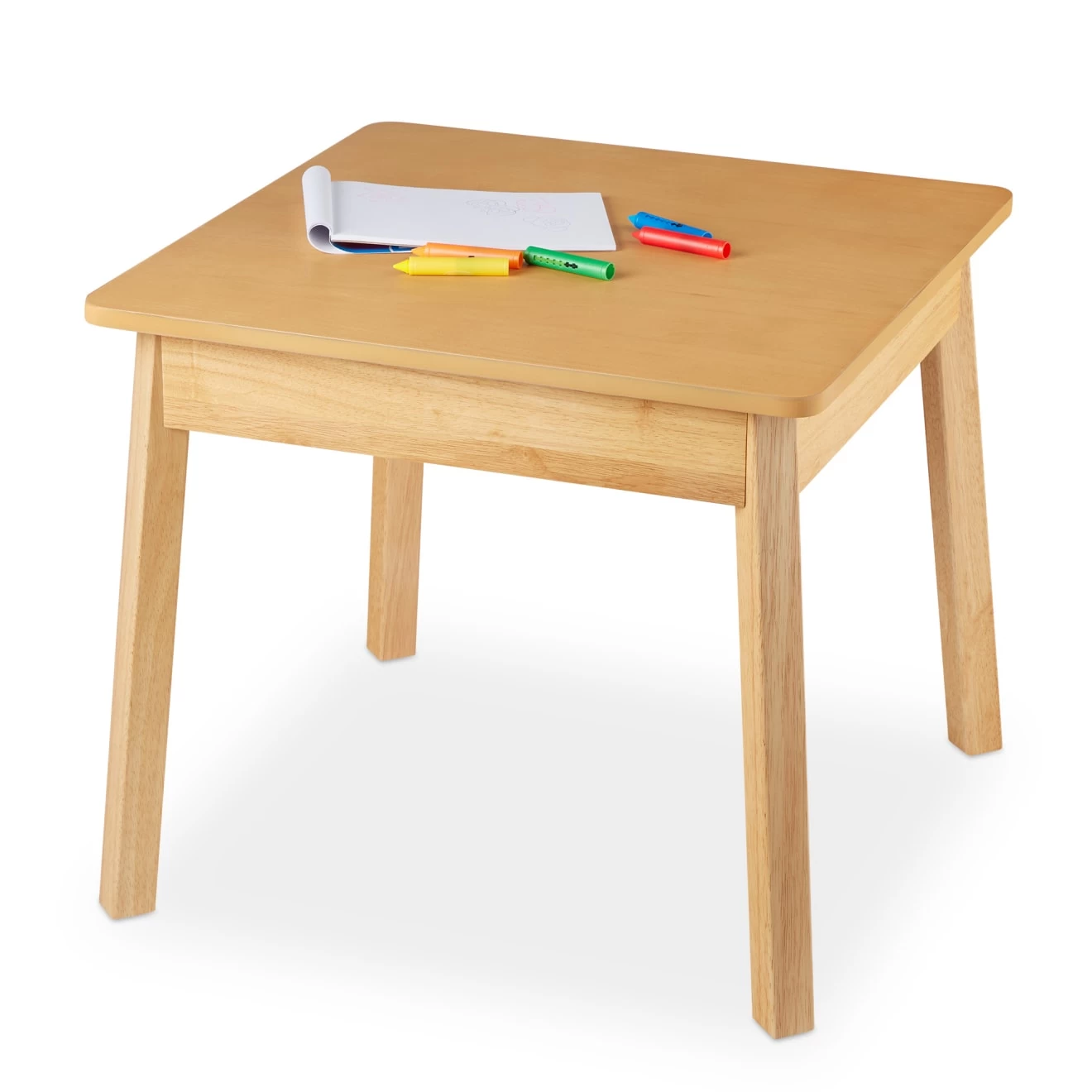 Melissa & Doug Wooden Square Table (Natural) - Image 3
