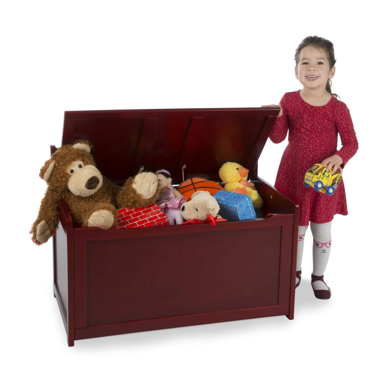 Melissa & Doug Wooden Toy Chest (Espresso) - Image 8