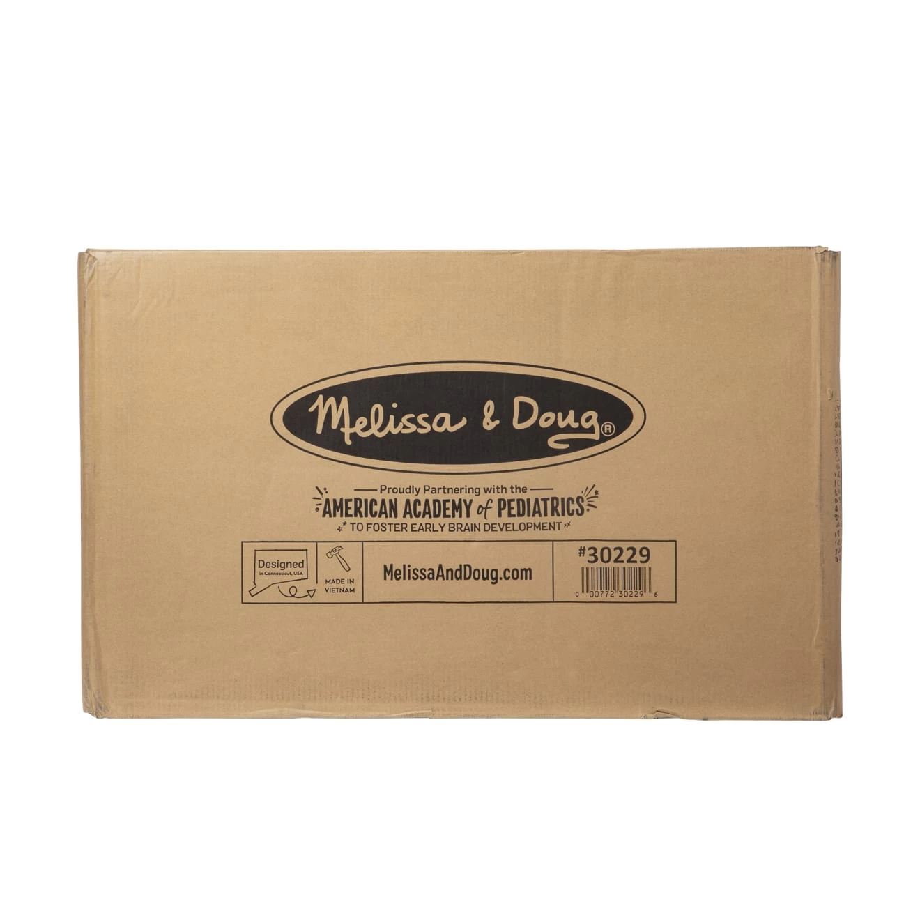 Melissa & Doug Wooden Toy Chest (Espresso) - Image 3